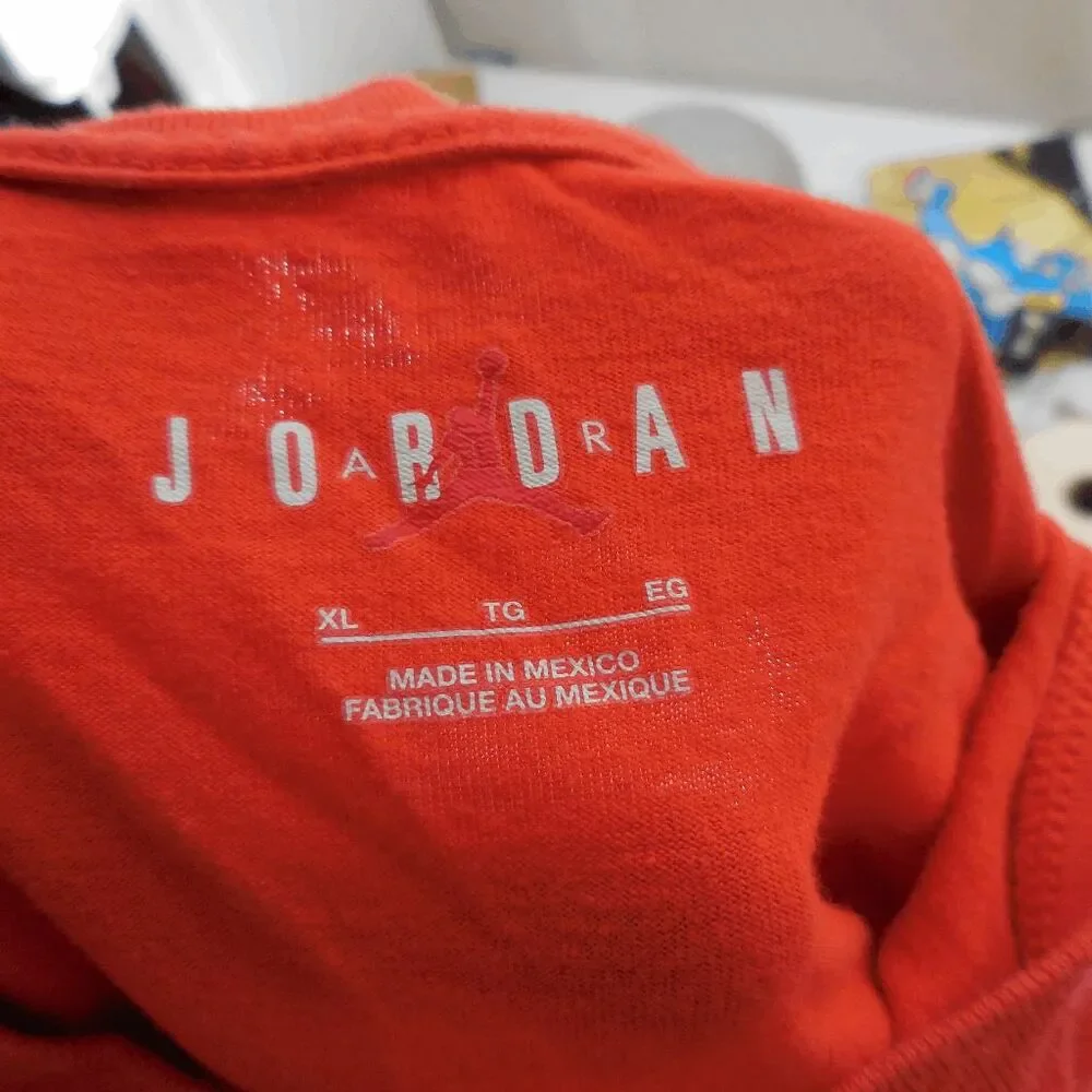 Nike Air Jordan Jump Man NBA World Champs 91 92‎ 93 T-Shirt 3 Swoosh Logo XL